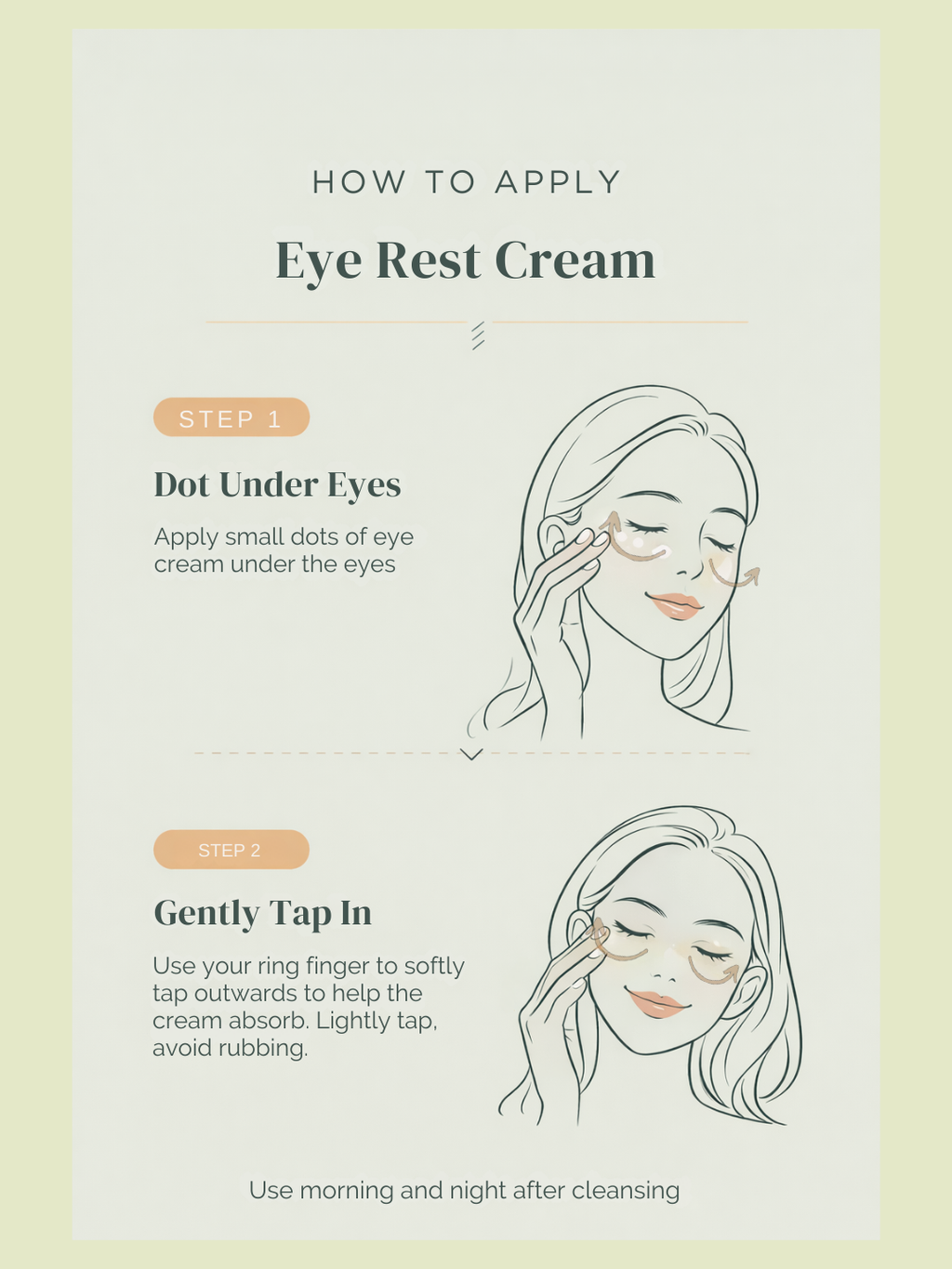 Toki Essence Eye Rest and Repair Cream